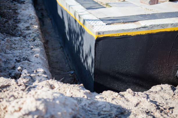 Professional Wet Basement Repair technician working in Kingsville, MD